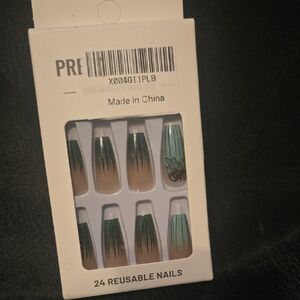 Reusable Ombre Press-On Nails